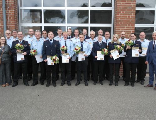 Niedersächsische Ehrenamtskarte für 21 Feuerwehrleute