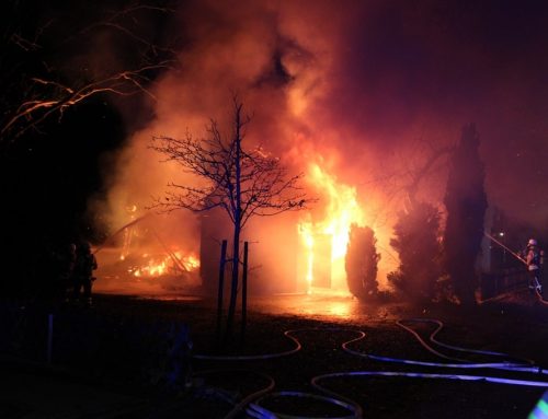 Zwei Großbrände am Neujahrsmorgen im Landkreis Harburg
