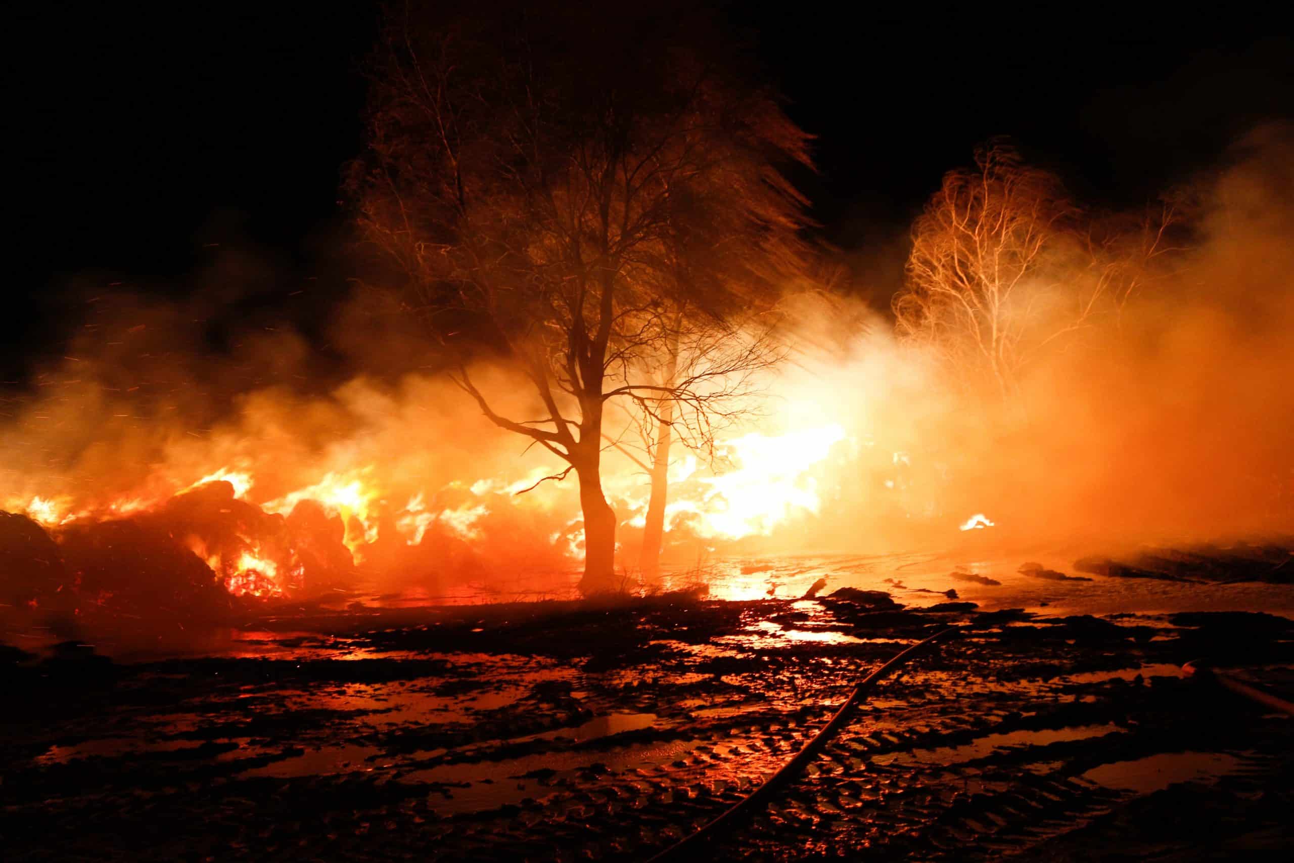 Feuer in Oldershausen