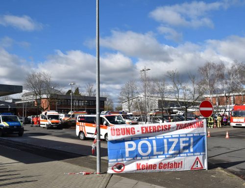 26.02.2023 // Großübung von Polizei, Rettungsdienst und Feuerwehr in Roydorf
