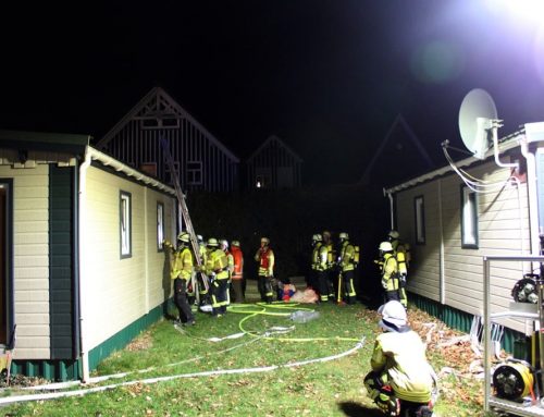 Hoopte: Feuerwehr rettet Frau aus brenendem Wohnheim