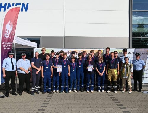 Hermann-Witthöft-Pokal der Jugendfeuerwehren in Oelstorf – Doppelsieg für die JF Fliegenberg