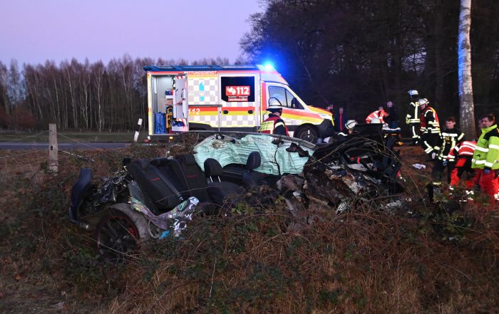Verkehrsunfall bei Vierhöfen