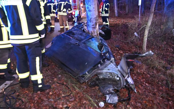 Verkehrsunfall bei Vierhöfen