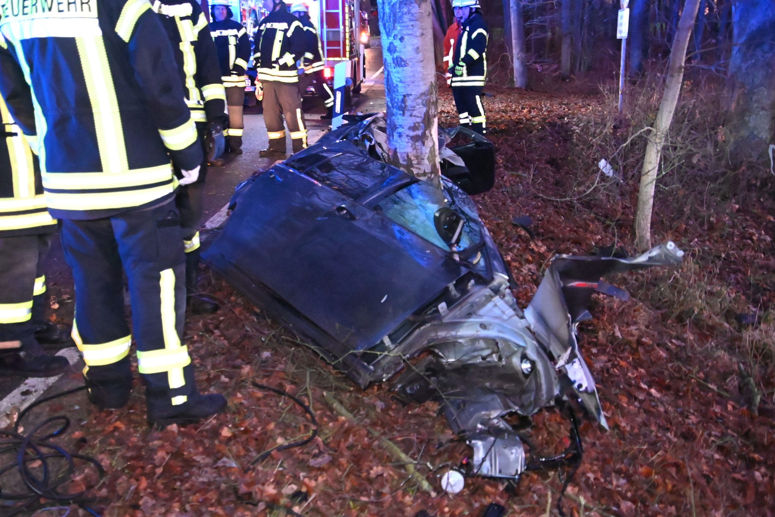 Verkehrsunfall bei Vierhöfen
