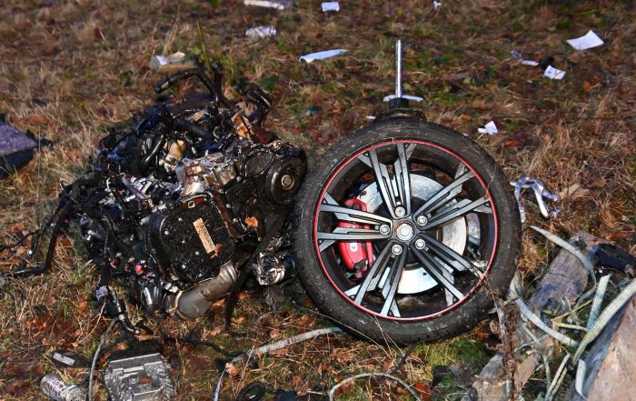 Verkehrsunfall bei Vierhöfen