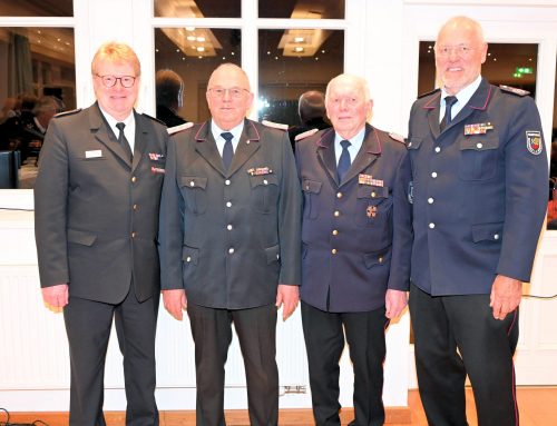 40-jähriges Jubiläum der Kameradschaft ehemaliger Feuerwehrführer